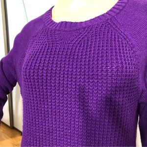 Purple sweater